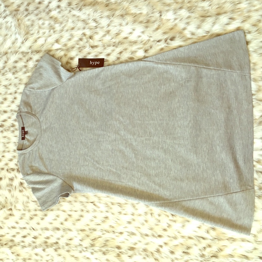 HYPE sweatshirt tunic